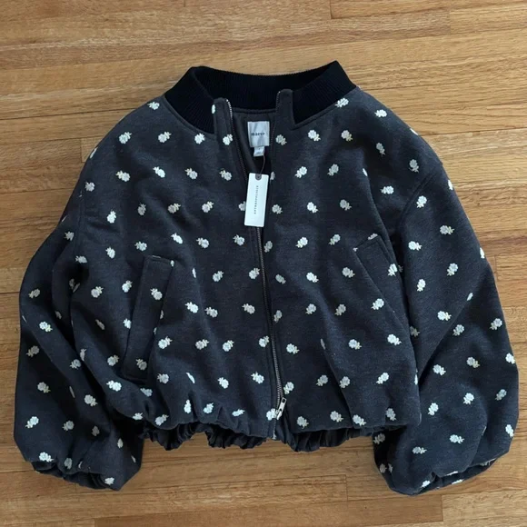 Anthropologie Maeve embroidered bubble coat - Picture 4 of 4